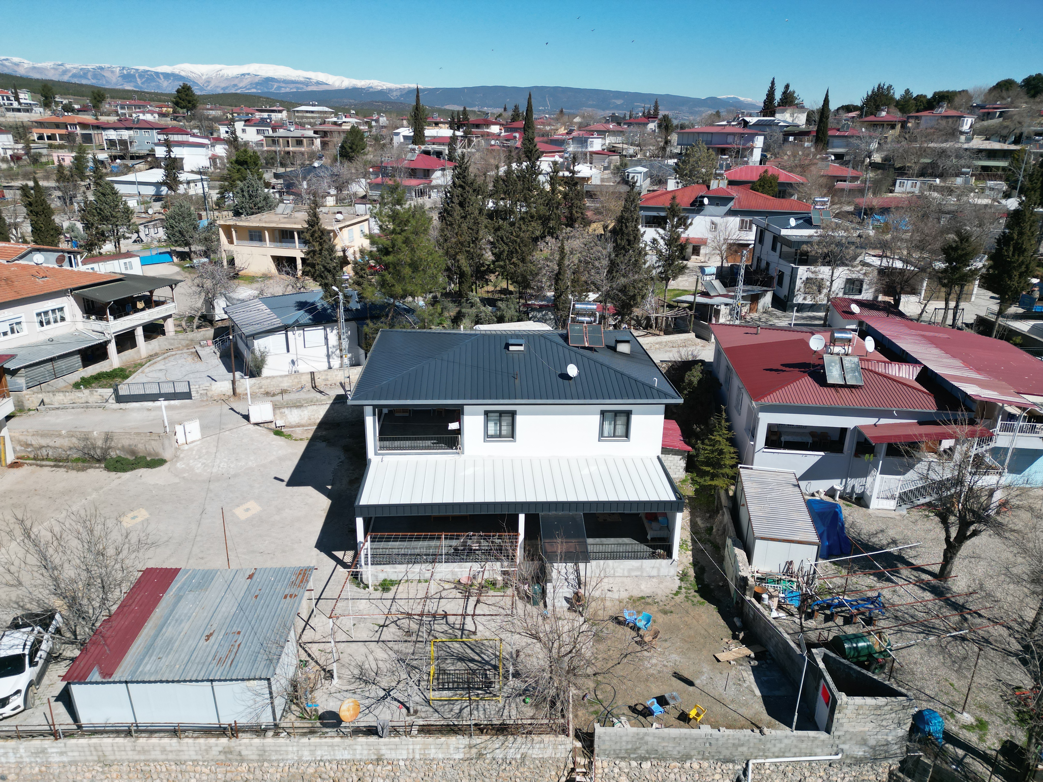 Kahramanmaraş Maksutuşağı Köyü 2 Katlı Geniş Villa Projesi
